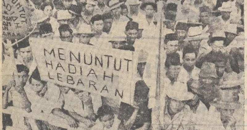 Di Balik Amplop THR, Terdapat Keringat dan Aksi Mogok Kerja